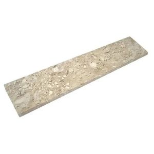 Peitoril Rebaixado Bege Bahia 1,25X0,15Cm Marmoraria Aki