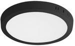 Painel-de-Led-Embutir-Redonda-Preta-24W-3000K-Elgin