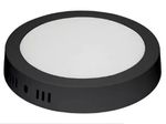 Painel-de-Led-Sobrepor-Redonda-Preta-24W-3000K-Elgin