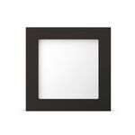 Painel-de-Led-Embutir-Quadrada-Preta-24W-3000K-Elgin