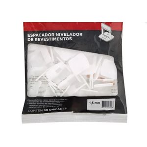 Espaçador Nivelador largo 1,5mm Com 50 Peças Gozilla