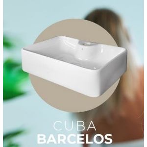 Cuba Retangular Barcelos Branco Luzarte
