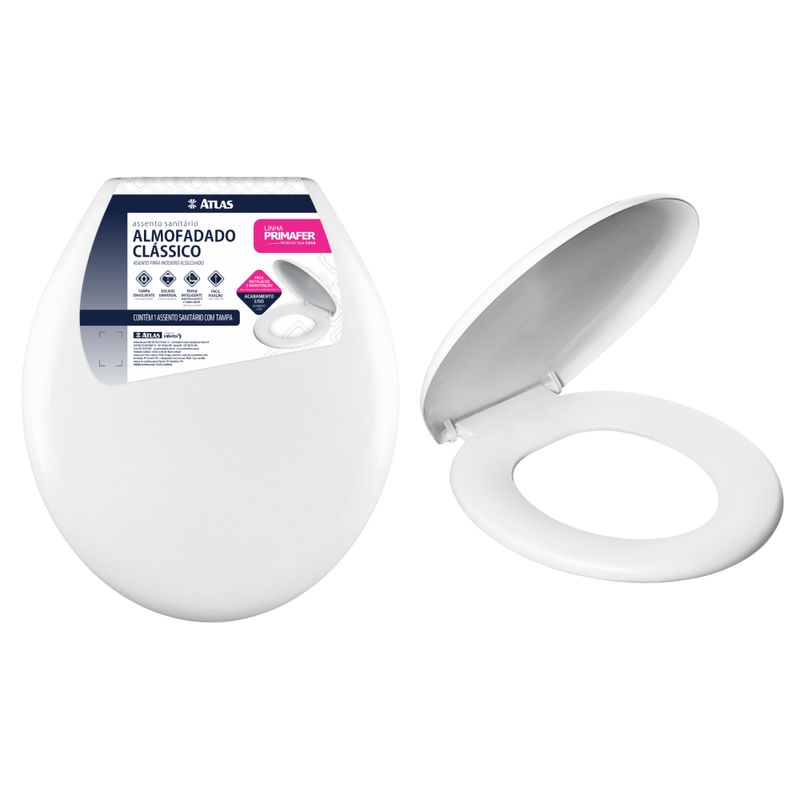 Assento-Sanitario-Almofadado-Classico-Branco-Plastico-Atlas