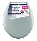 Assento-Sanitario-Almofadado-Classico-Cinza-Plastico-Atlas