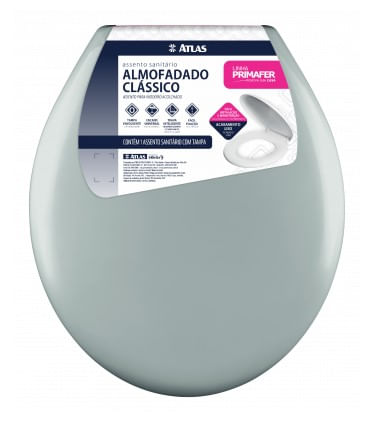 Assento-Sanitario-Almofadado-Classico-Cinza-Plastico-Atlas