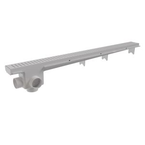 Ralo Linear Com Grelha Vazada 70Cm Branco Astra