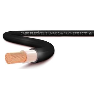 Cabo Flexível 25mm 1Kv Hepr Preto Sil