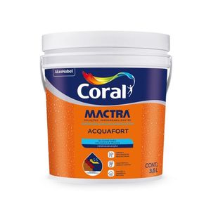Mactra Acquafort Fachada 3,6L Coral