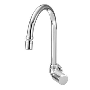 Torneira Para Parede de Cozinha Mega Line Curve CR 1/4 1/2X3/4 Forusi