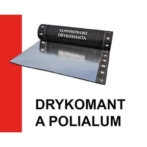 Manta Asfáltica PoliAluminio 3mm TP II Rolo10M Dryko