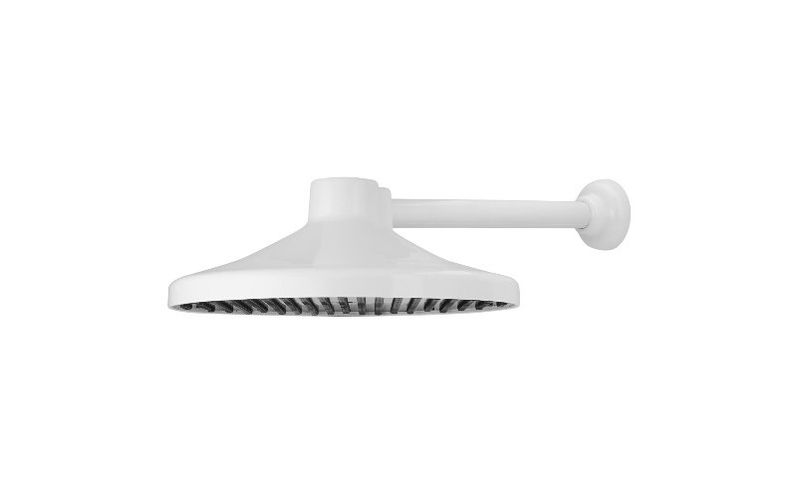 Ducha-Simples-Agua-Fria-Cascata-Soft-9-Polegadas-Branca-Forusi