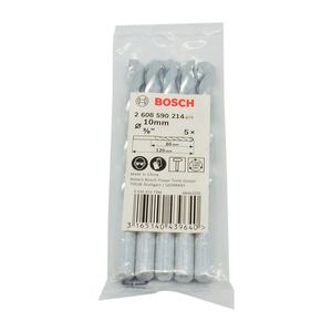 Jogo de Brocas Para Concreto 10X120mm 5Un Bosch