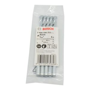 Jogo de Brocas Para Concreto 8X120mm 5Un Bosch
