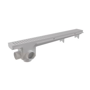 Ralo Linear Com Grelha Vazada 50Cm Branco Astra