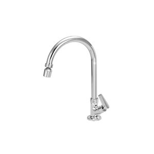 Torneira Para Cozinha de Mesa Curve Megaline Com Articulador 1/4 1/2X3/4 Forusi