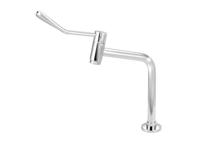 Torneira-Para-Lavatorio-de-Mesa-Cisne-Jr-Up-Pne-1-4-20Cm-Cromada-Clinic-Prime-Forusi