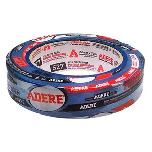 Fita Crepe Profissional Azul 24mmx50m Adere