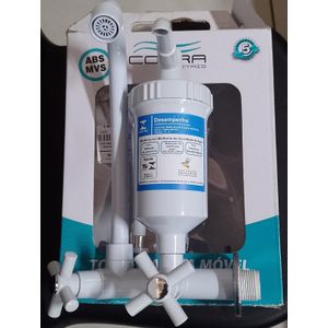Torneira Abs Filtro Parede C-31 1/4V Plástico Branco Cobra Metais