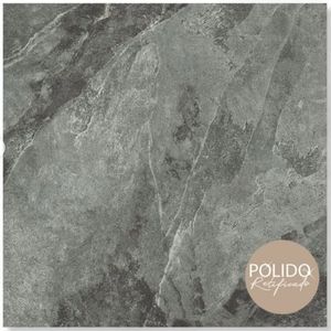 Piso Ardosia Retificado Polido Extra 88x88Cm Cx2,32m² Formigres