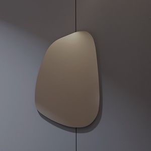 Espelheira Polida Orgânico Marsala 80x60Cm Vmex