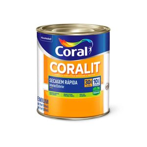 Coralit Total Brilhante Branco 0,9 Litros Coral