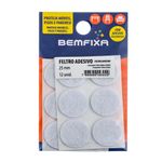 Feltro-Redondo-Branco-25mm-Bemfixa