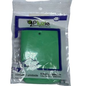 Placa Cega Ideale 4x2 Verde 3539 Pluzie