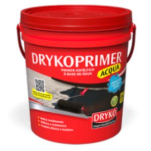 Primer Asfáltico para Mantas e Fitas Asfálticas Acqua 18 Litros Dryko