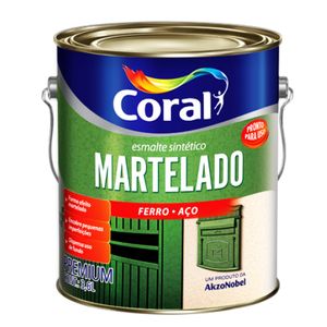 Martelado Azul Real 0,9 Litros Coral
