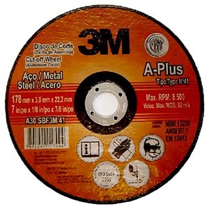 Disco Corte A-plus 178mmx3.0mmx22.2mm 3m
