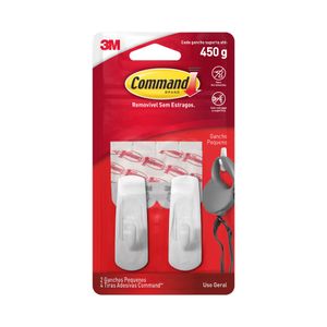 Gancho Command Geral 2 Peças 450g 3m