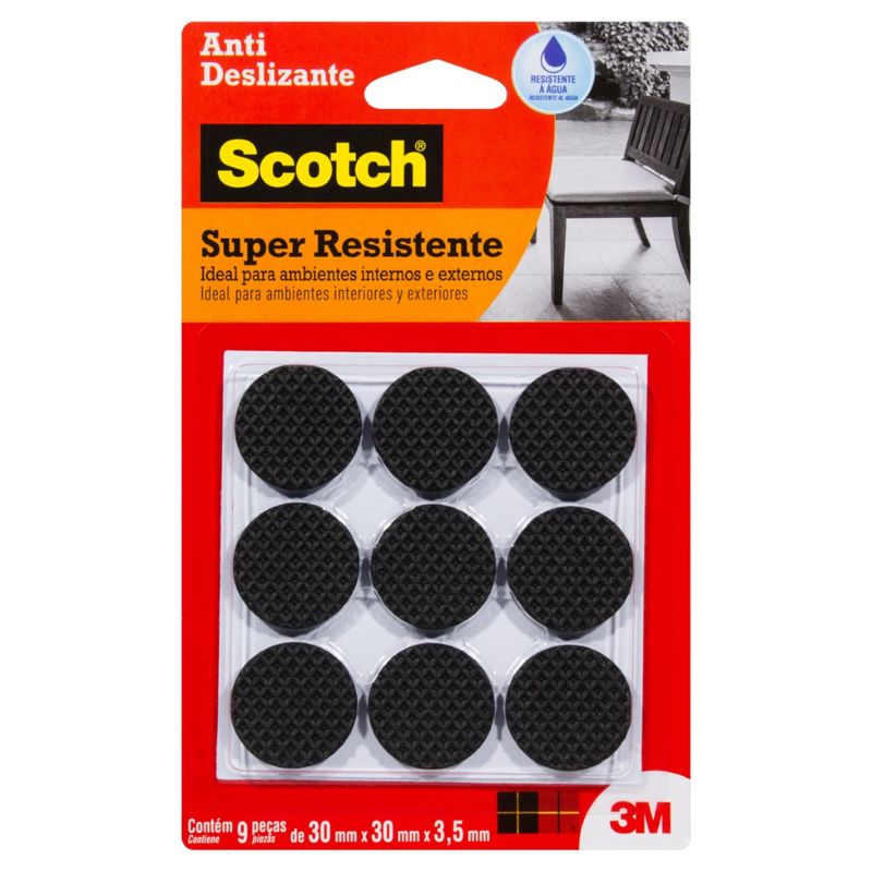 Protetor-Antideslizante-Redondo-Preto-Grande-9-Unidades-Scotch-3m