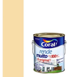 em 1 Fosco Marfim 3,6 Litros Coral