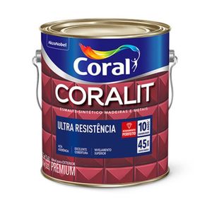 Coralit Ultra Resistência Balance Preto 2,4 Litros Coral