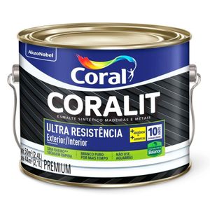 Coralit Ultra Resistência Balance Branco Platina 2,4 Litros Coral