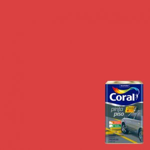 Pinta Piso Vermelho 18 Litros Coral