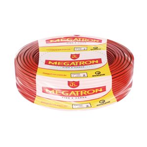 Cabo Flexível 750V 2,5mm Vermelho 7607 Megatron