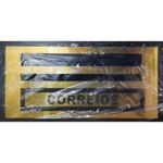 Porta-Carta-Cariri-Ouro-com-Preto-Pequeno-Metal-Plast