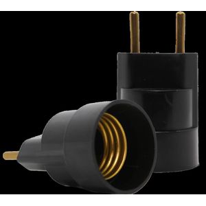 Isolador Soquete Plug 2P E27 250V 4A Germer