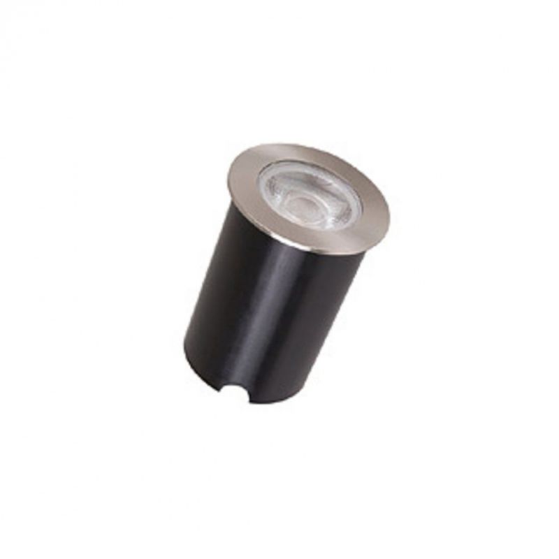 Embutido-de-Solo-Chao-Led-Focus-Inox-e-Policarbonato-Preto-Cilindrico-Externo-3000k-10w-Bivolt-7-8x12cm-Blumenau