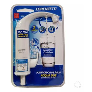 Purificador Torneira Mesa 7411041 Acqua Due Branco Lorenzetti