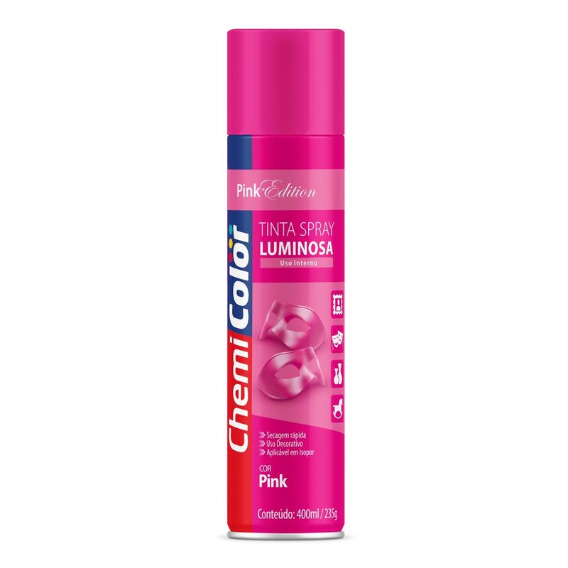 Tinta-Spray-Luminosa-Pink-400ml-Chemicolor