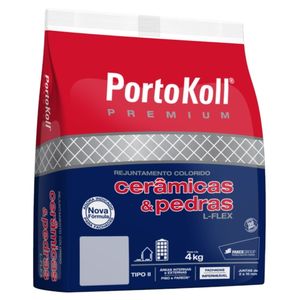 Rejunte Ceramias e Pedras Bege 4KG Portokoll