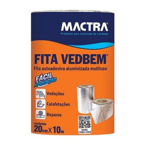 Fita Vedbem 20Cmx10m Mactra Coral
