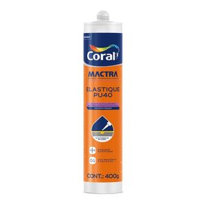 Elastique Adesivo Selante Pu40 400g Mactra Coral