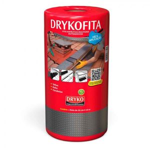 Fita de Alumínio 30CmX10M 1 Rolo Dryko
