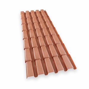 Telha Romana Pertutti Cerâmica 2,30x0,81Cm Brasilit